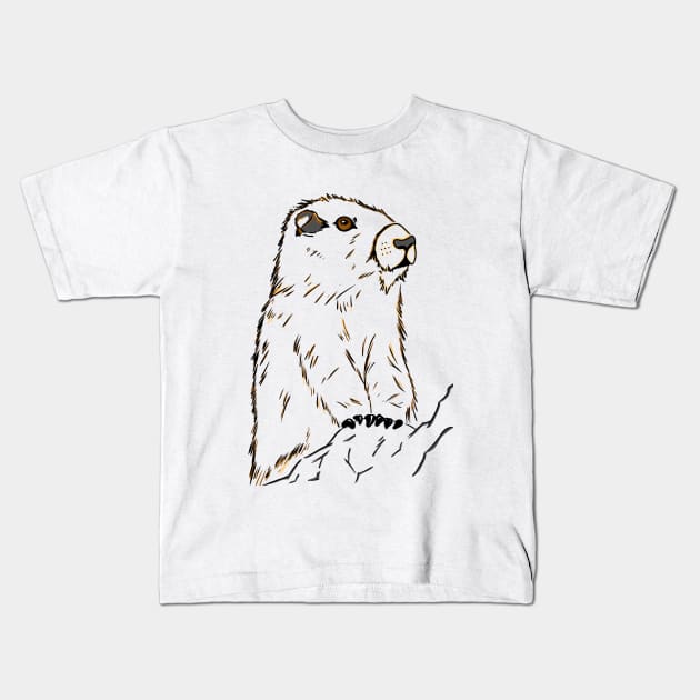 Groundhog everyday Kids T-Shirt by juttatis